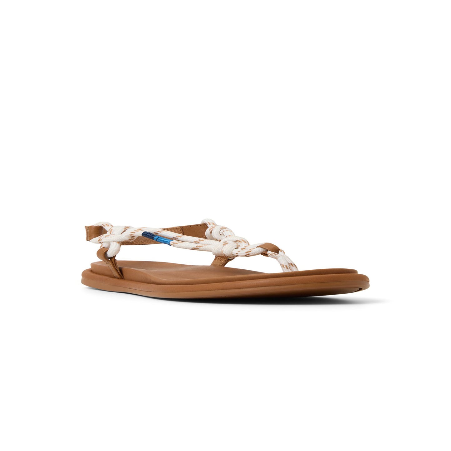 รองเท้าแตะ ผู้หญิง Rope T-Bar Flat Sandal