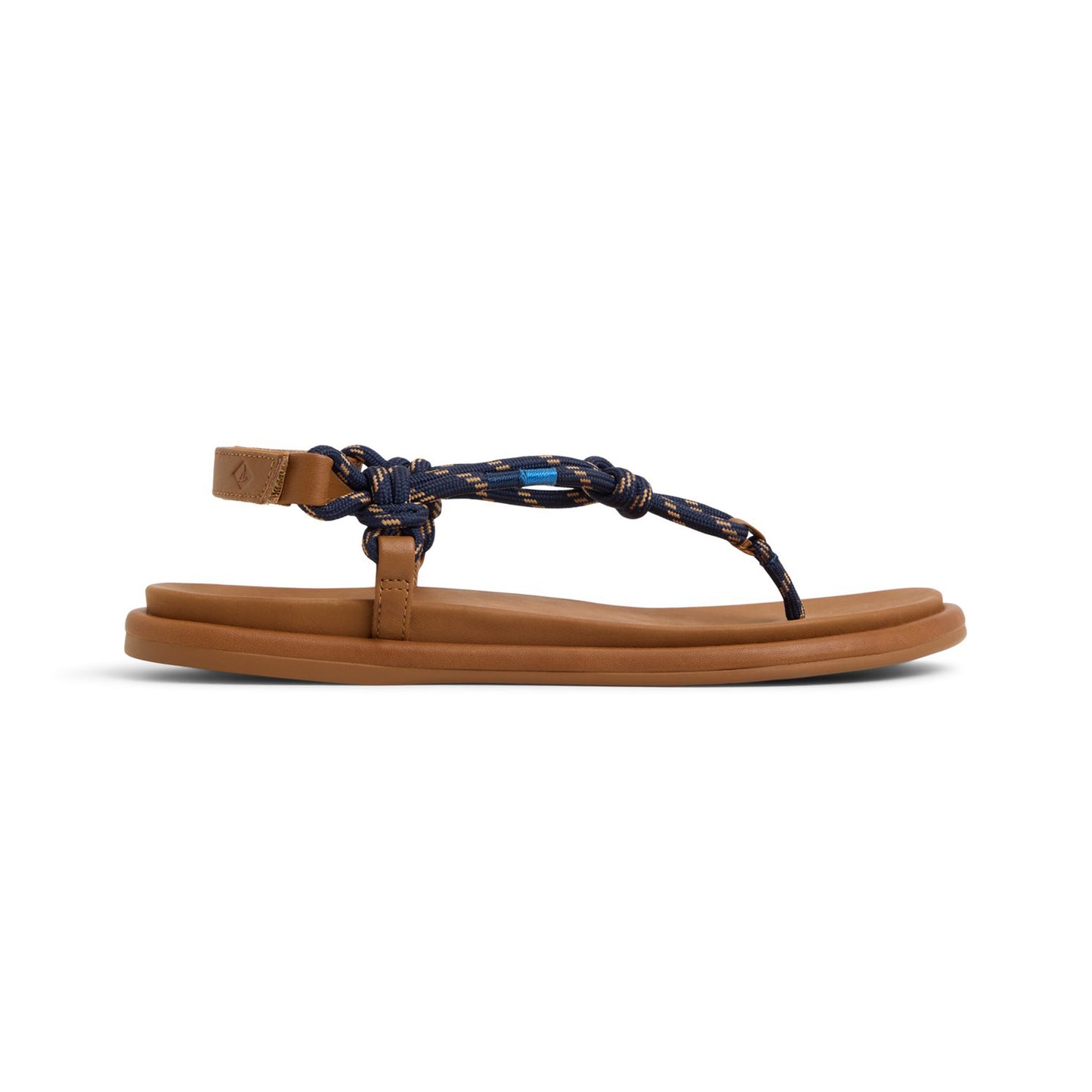 รองเท้าแตะ ผู้หญิง Rope T-Bar Flat Sandal