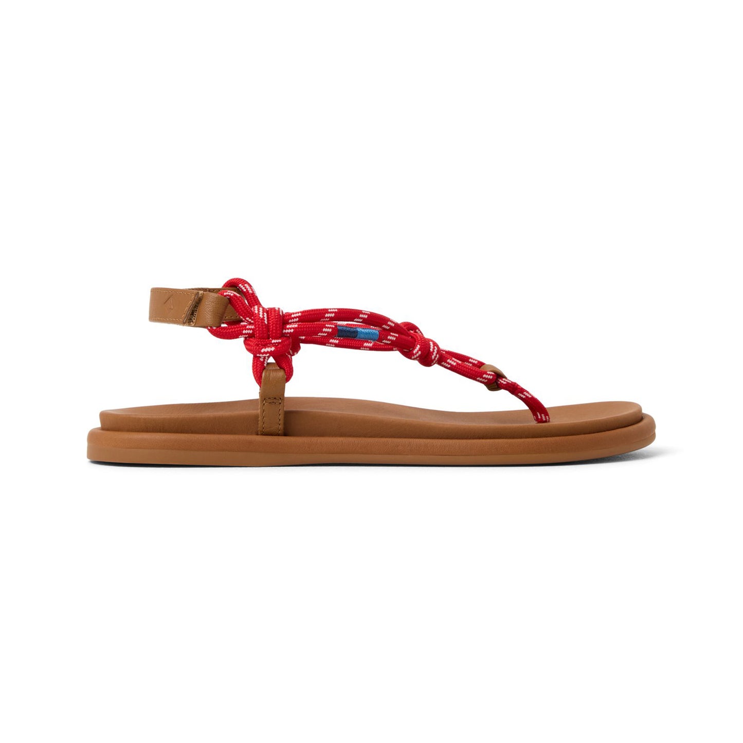 รองเท้าแตะ ผู้หญิง Rope T-Bar Flat Sandal