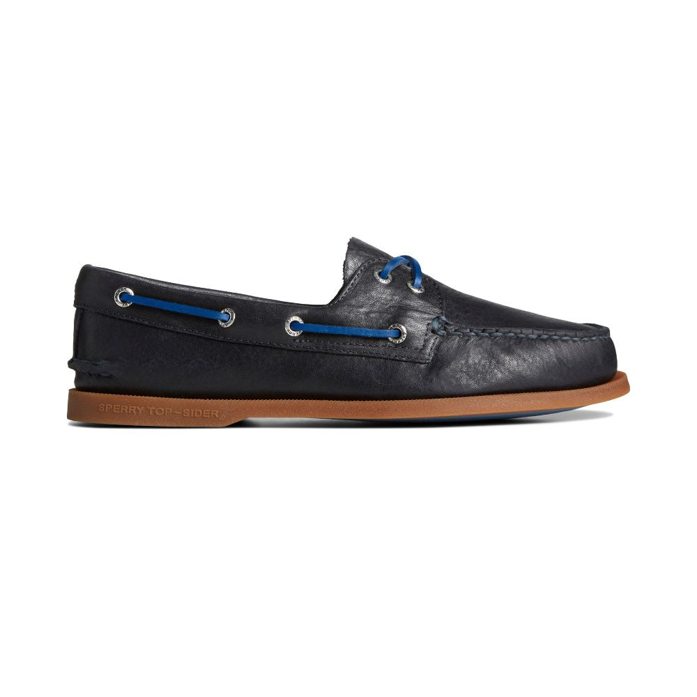 เชือกผูกรองเท้า Unisex Sperry Navy Blue Leather Lace & Needle Kit