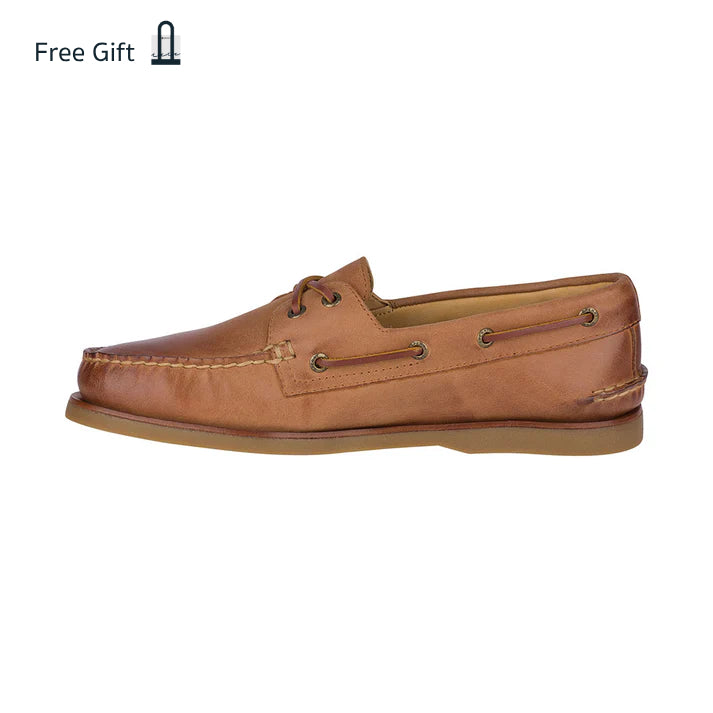 Gold Authentic Original™ 2-Eye Men's Leather Slip-on Shoes