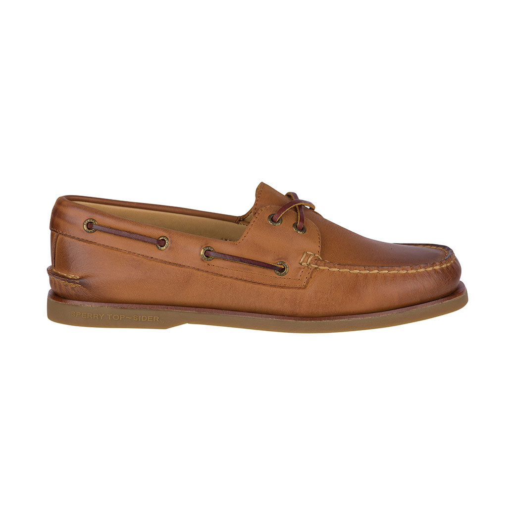 Gold Authentic Original™ 2-Eye Men's Leather Slip-on Shoes