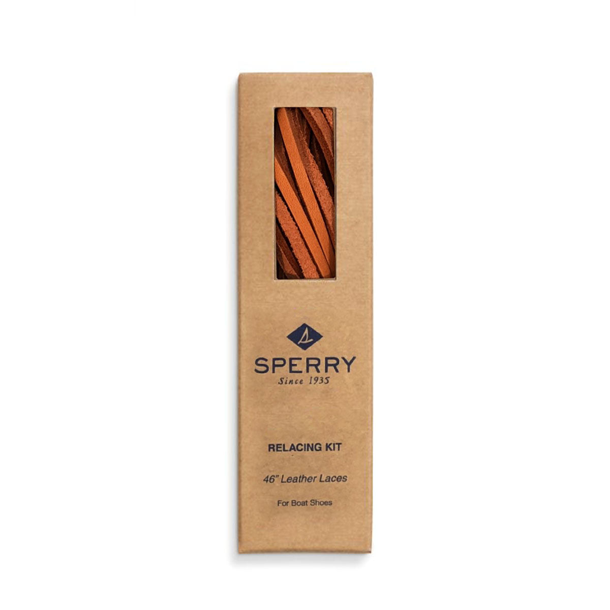 เชือกผูกรองเท้า Unisex Sperry Orange Peel Leather Lace & Needle Kit