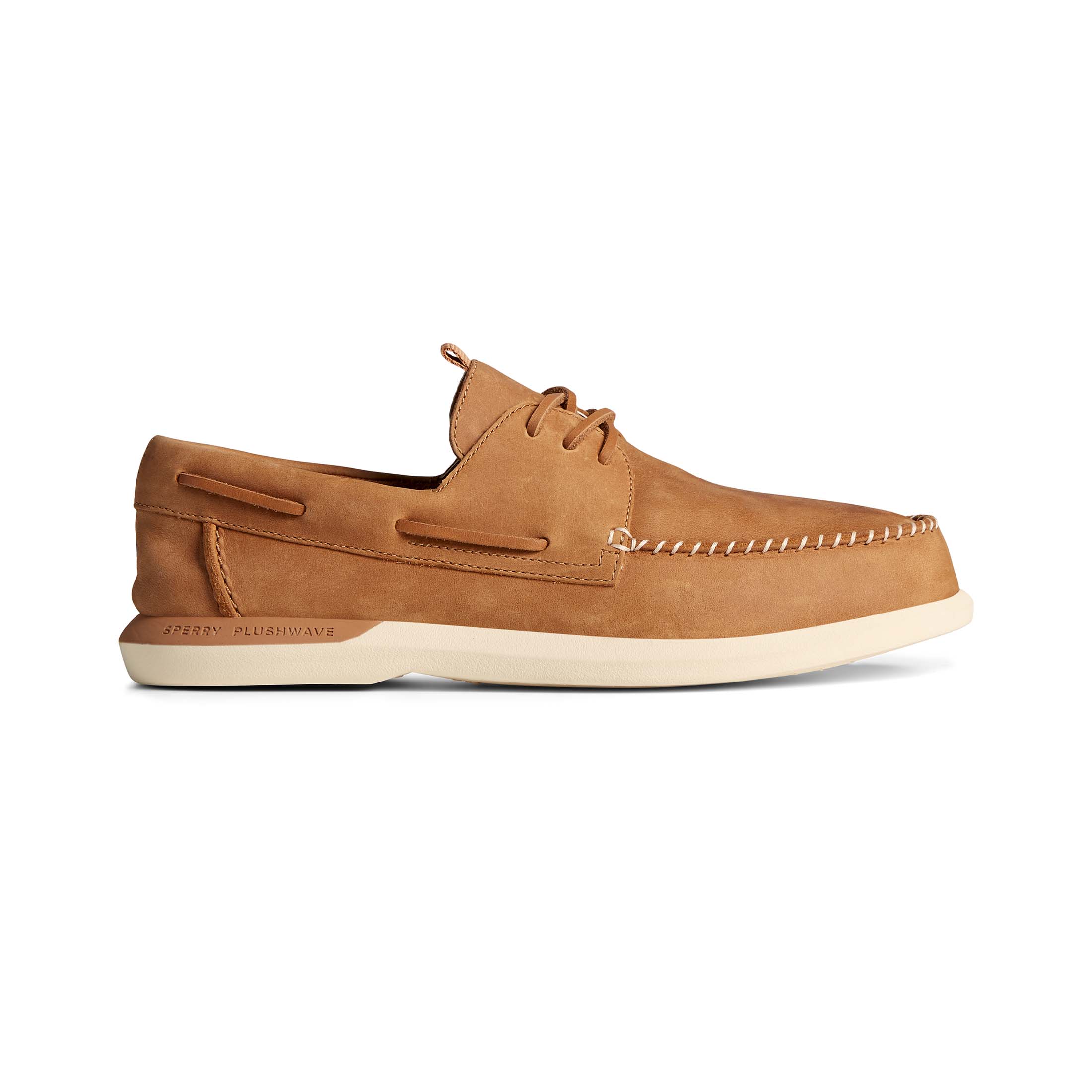 Sperry Men's A/O 2-Eye Plushwave Boat Shoe - Authentic Original Comfort With All-Day Cushioning
