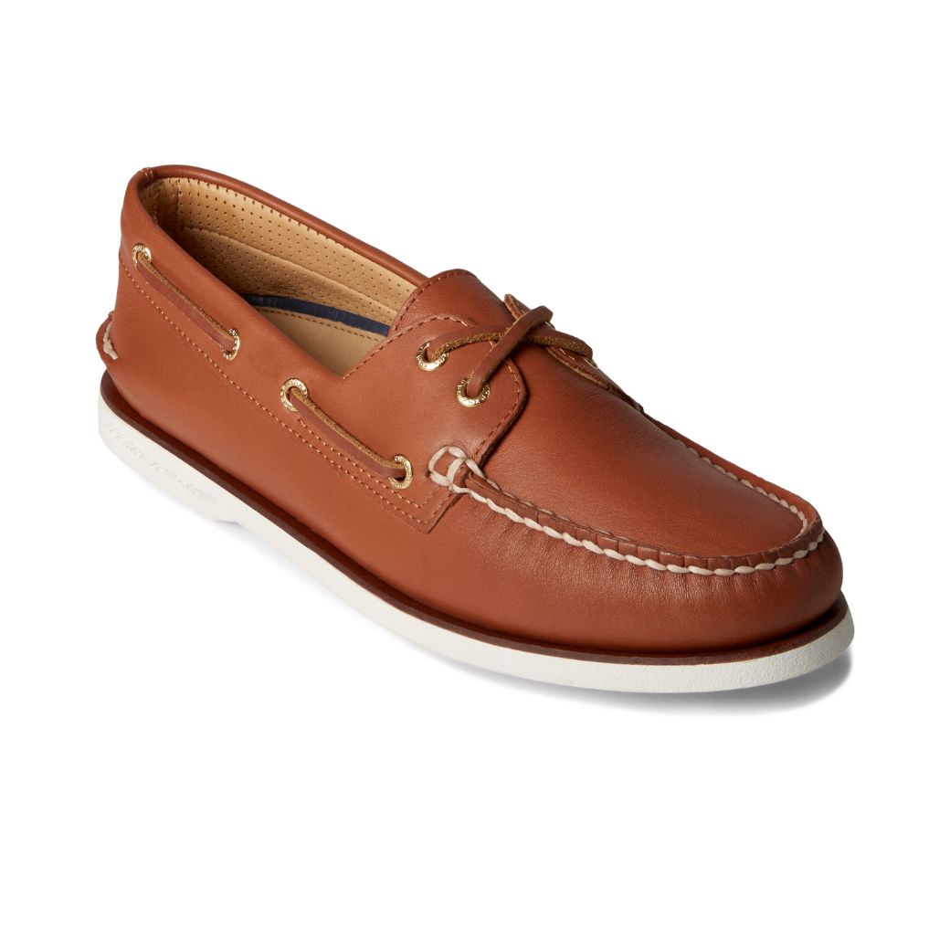Men's Leather Slip-on Shoes Gold Authentic Original™ 2-Eye Glove