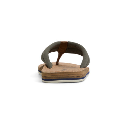 รองเท้าแตะ ผู้ชาย Porto Padded Cork Thong Sand