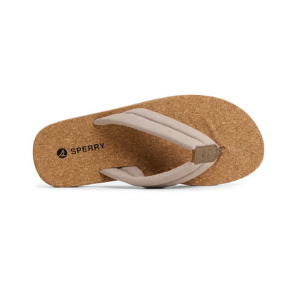 รองเท้าแตะ ผู้ชาย Porto Padded Cork Thong Sand