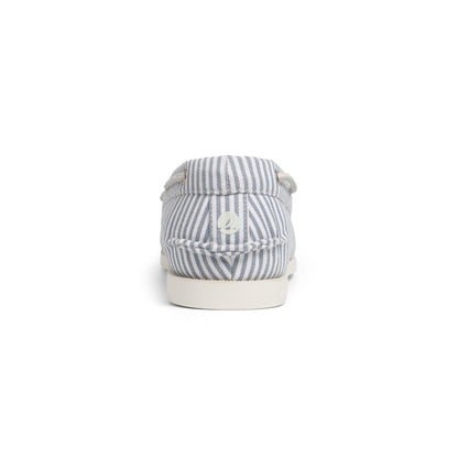 รองเท้าหนังแบบสวม ผู้ชาย Authentic Original™ 2-Eye Plushlite Canvas Stripe