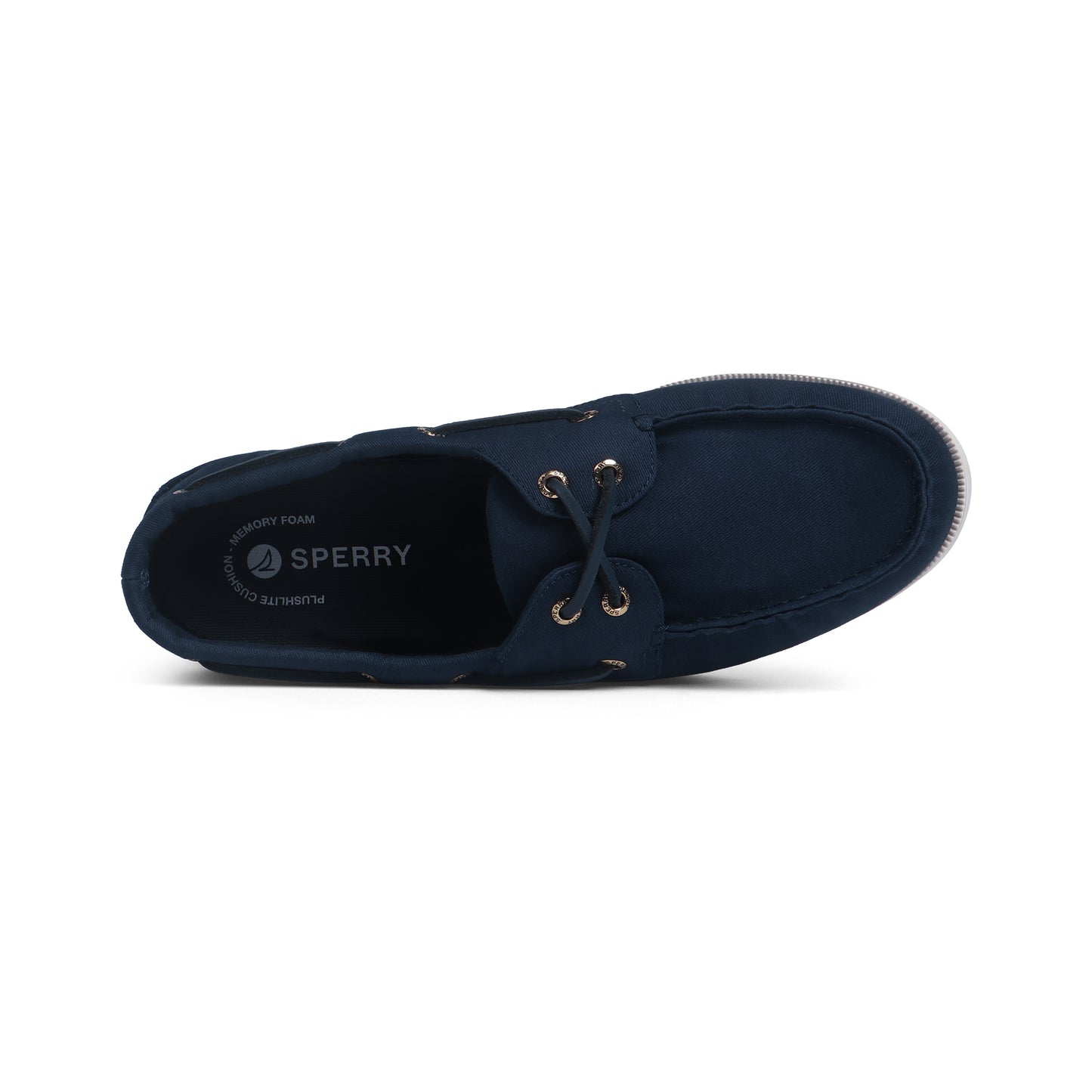 รองเท้าหนังแบบสวม ผู้ชาย Authentic Original™ 2-Eye Plushlite Canvas Plain
