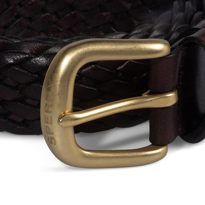 เข็มขัดหนัง ผู้ชาย Woven Leather Belt