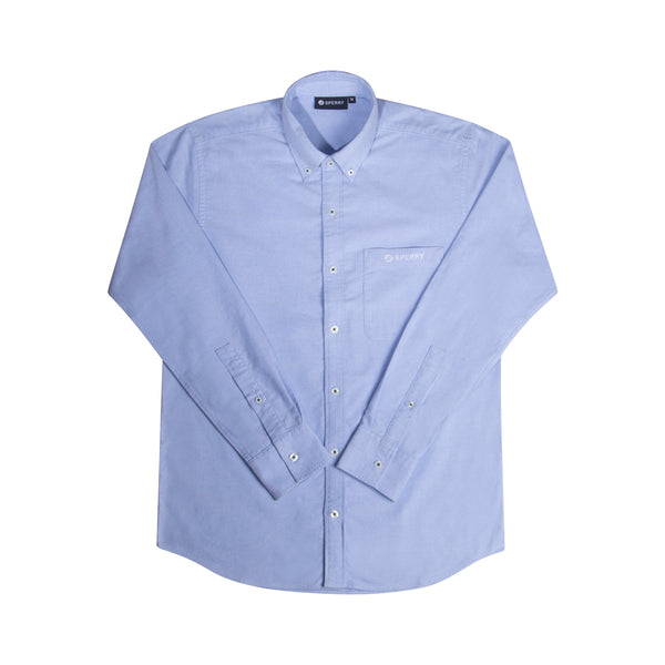 Sperry Essential Shirt เสื้อเชิ้ต ผู้ชาย สีฟ้าอ่อน STF24AP01T03002