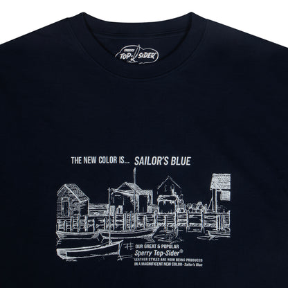 เสื้อยืด ผู้ชาย Heritage Tee (Sailor's Blue)